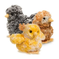 Farm<Douglas Toys Black Multi Chick