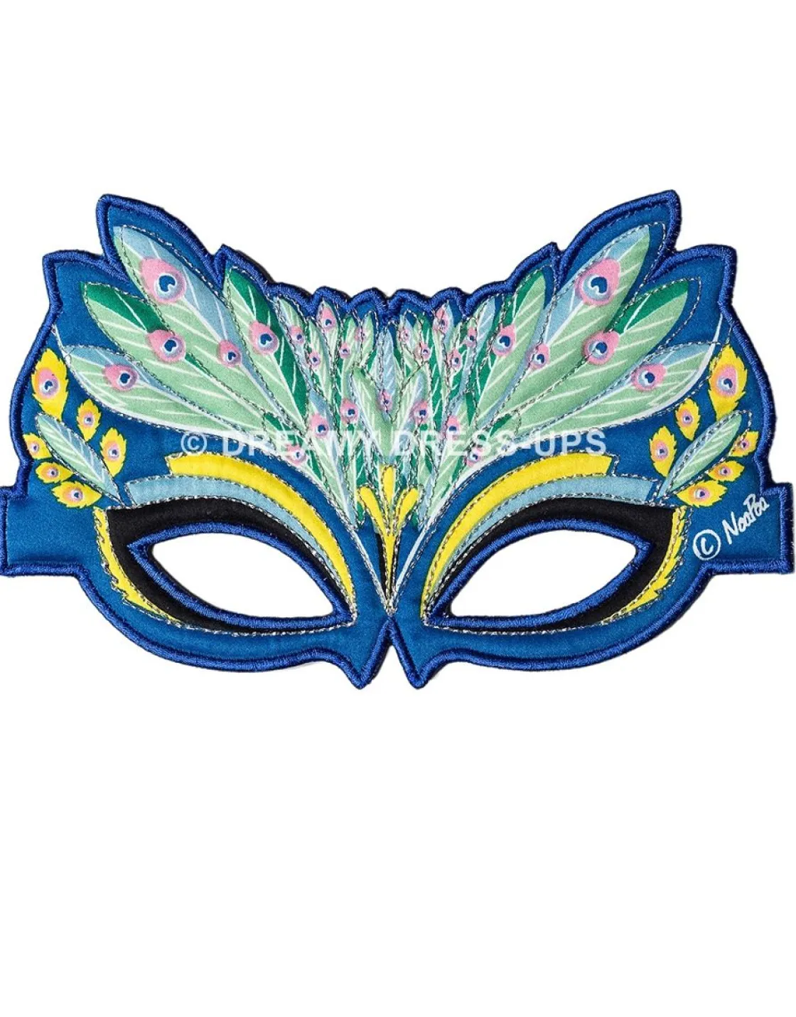 Dreamy Dress-Ups<Douglas Toys Blue Peacock Fantasy Mask