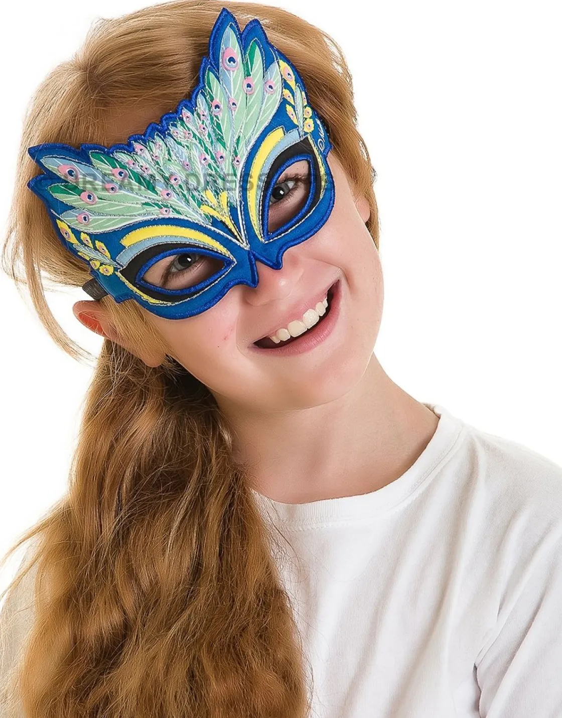 Dreamy Dress-Ups<Douglas Toys Blue Peacock Fantasy Mask