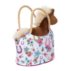 Sassy Pet Saks<Douglas Toys Boho Horseshoe Sassy Sak With Horse