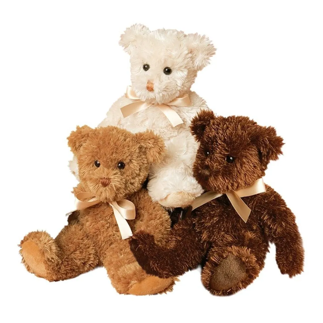 Wildlife<Douglas Toys Chocolate Fuzzy Teddy Bear