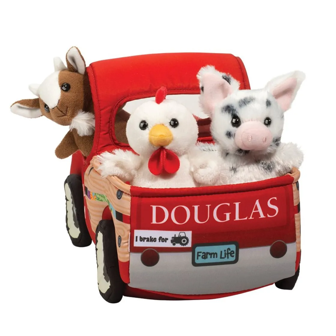 Farm<Douglas Toys Douglas Farm Truck Play Set