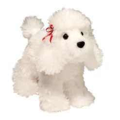 Dogs<Douglas Toys Gina White Poodle