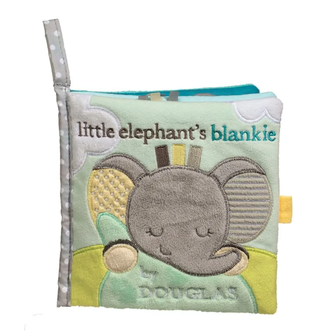 Soft Books<Douglas Toys Joey Gray Elephant Soft Activity Book