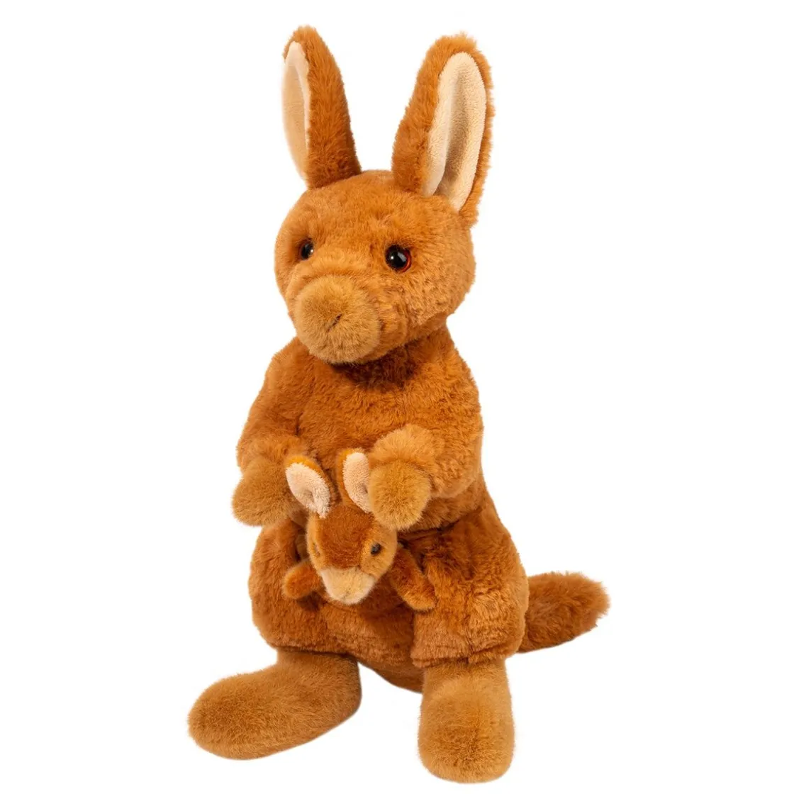 Wildlife<Douglas Toys Kira Kangaroo With Joey Finger Puppet