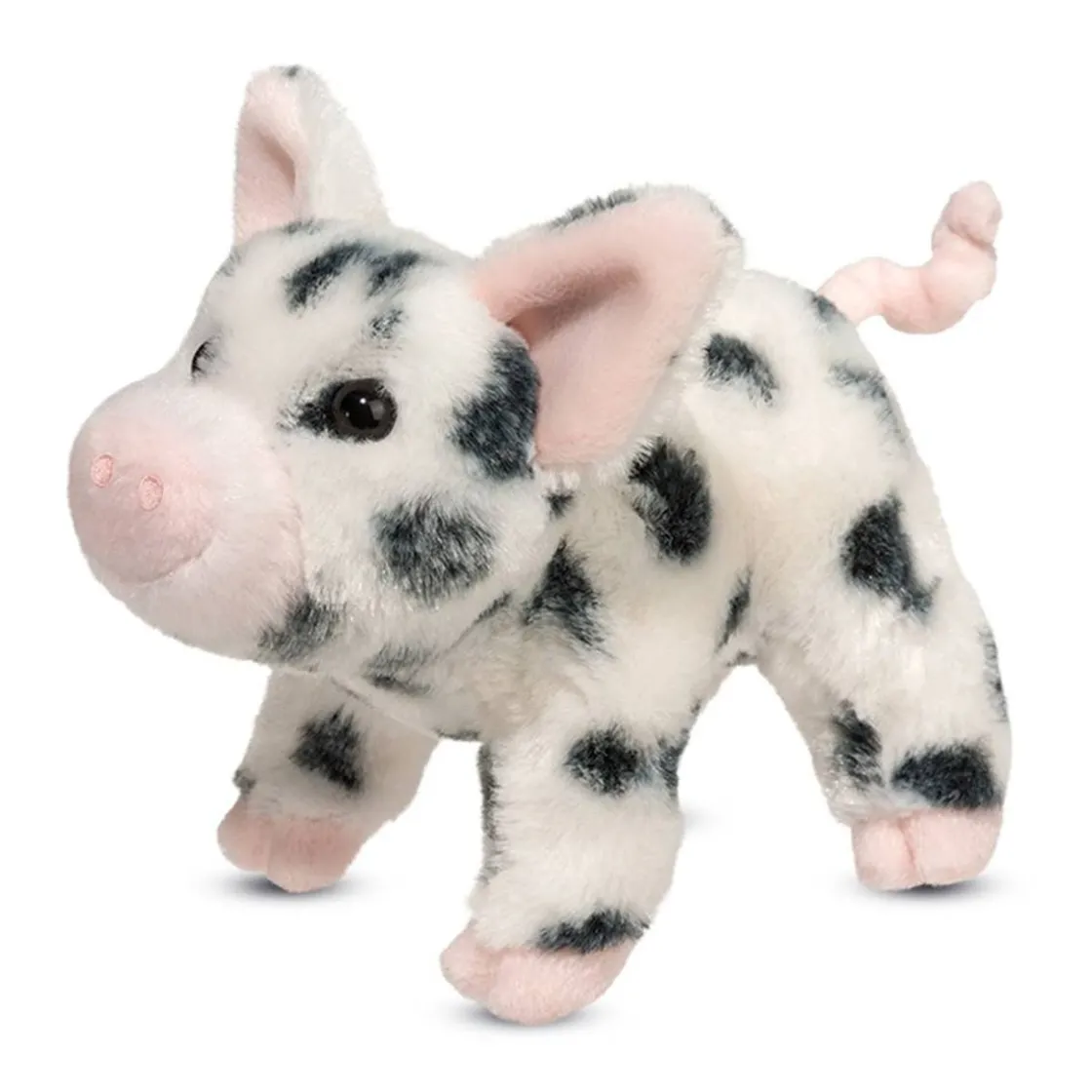 Farm<Douglas Toys Leroy Black Spotted Pig