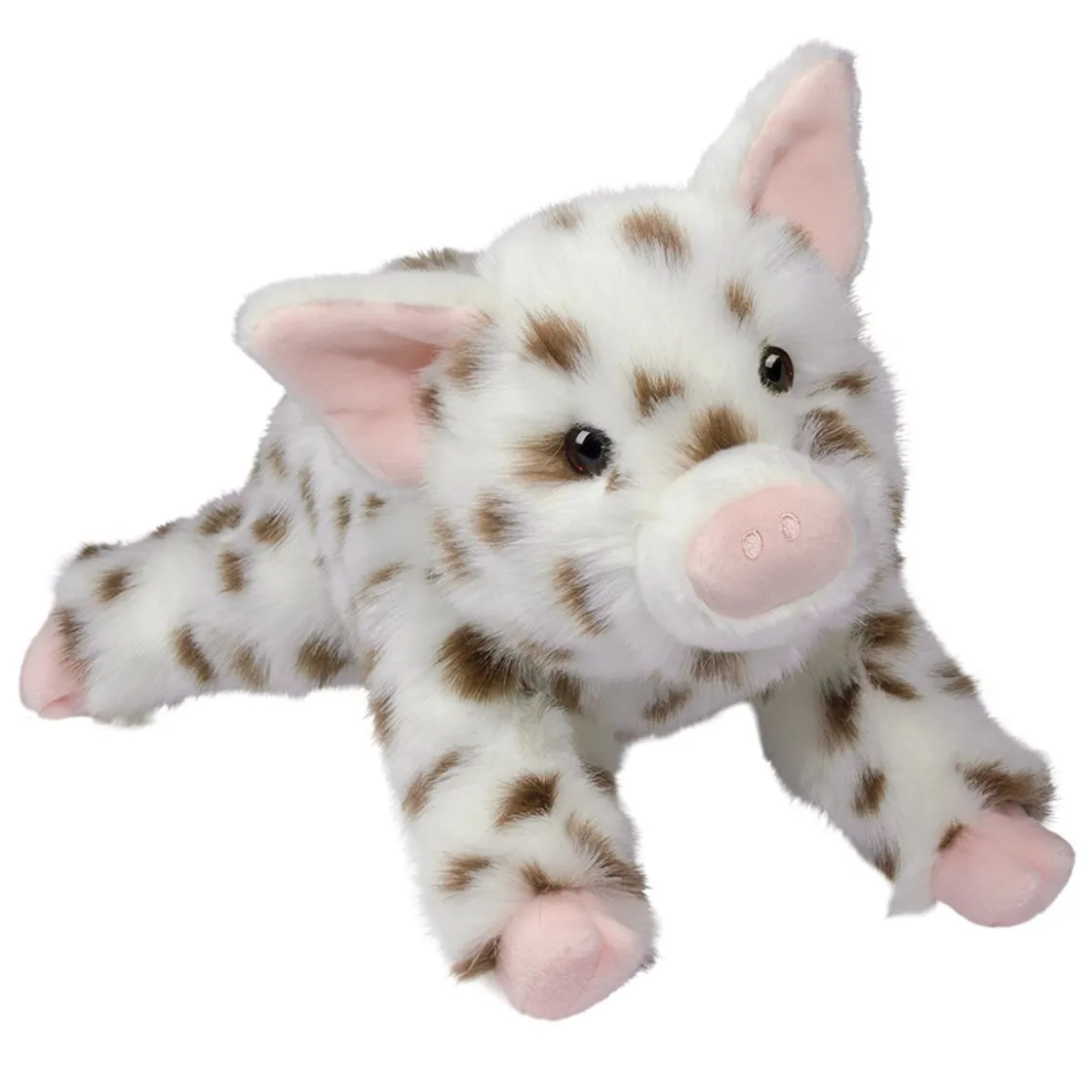 Dlux<Douglas Toys Levi Dlux Brown Spotted Pig