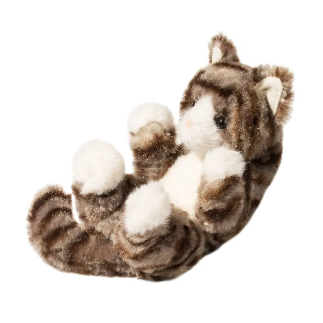 Cats<Douglas Toys Lil' Baby Gray Striped Kitten