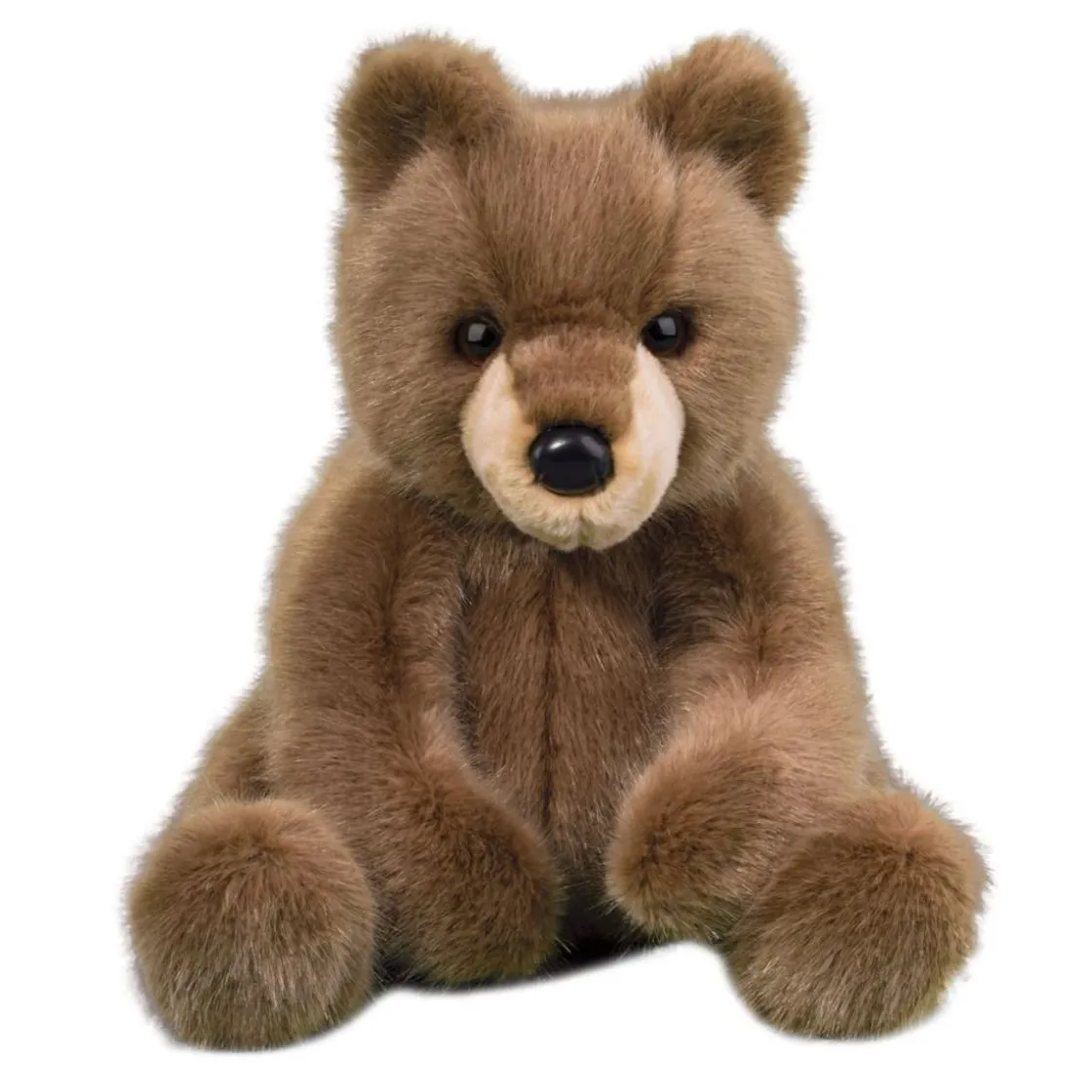 Dlux<Douglas Toys Lincoln Dlux Brown Bear
