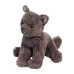 Cats<Douglas Toys Mini Colbie Soft Gray Cat