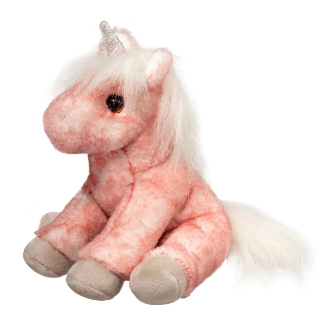 Unicorns & Fantasy Horses<Douglas Toys Mini Hallie Soft Pink Unicorn