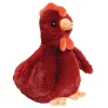 Farm<Douglas Toys Mini Rhodie Soft Red Chicken