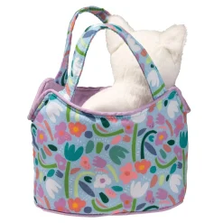 Sassy Pet Saks<Douglas Toys My Little Garden Sassy Sak With White Cat