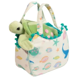 Sassy Pet Saks<Douglas Toys Ocean Friends Sassy Sak With Sea Turtle