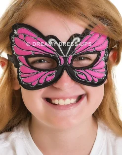 Dreamy Dress-Ups<Douglas Toys Pink Monarch Butterfly Fantasy Mask