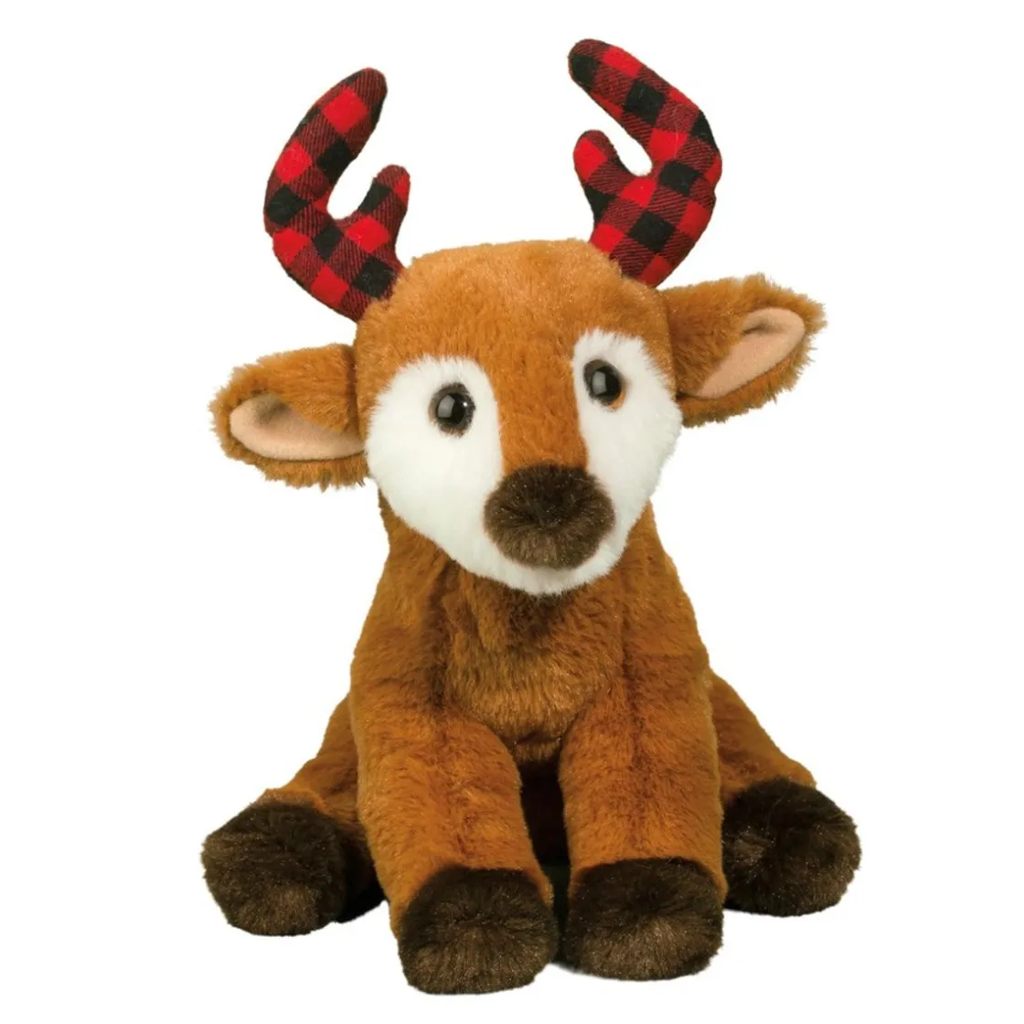 Wildlife<Douglas Toys Plaid Reindeer