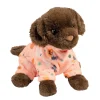 Dogs<Douglas Toys Soft Chocolate Lab Pj Pup With Pumpkin Pajamas