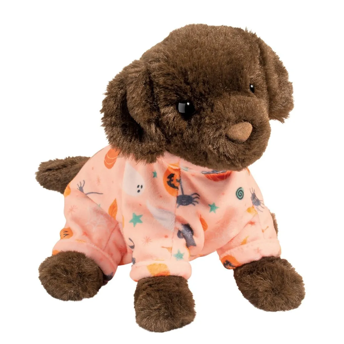 Dogs<Douglas Toys Soft Chocolate Lab Pj Pup With Pumpkin Pajamas