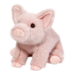 Farm<Douglas Toys Super Pinkie Soft Pig
