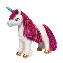 Unicorns & Fantasy Horses<Douglas Toys Uni The Unicorn With Yarn Hair