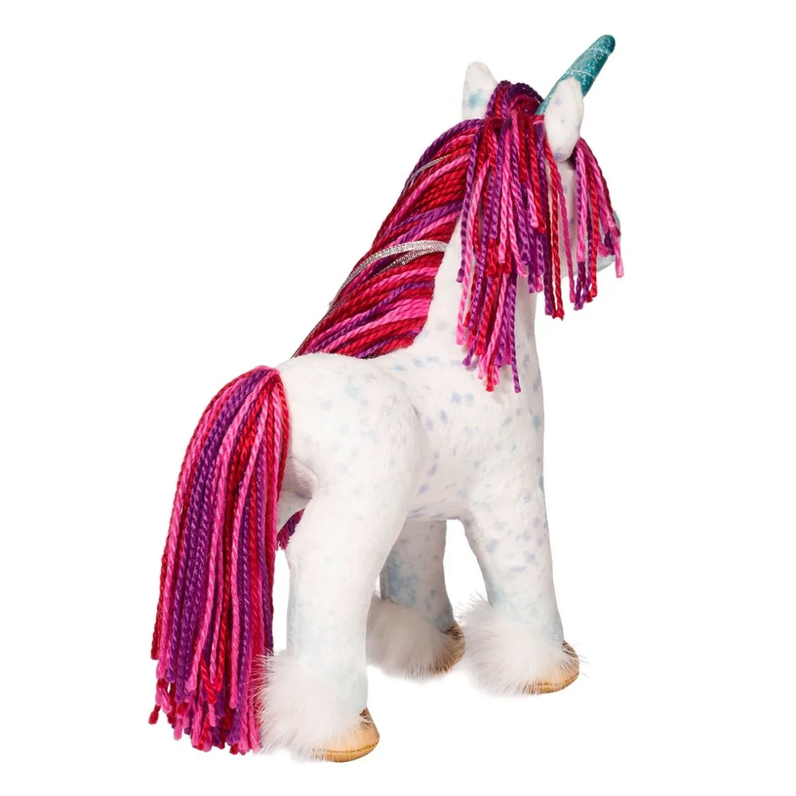 Unicorns & Fantasy Horses<Douglas Toys Uni The Unicorn With Yarn Hair