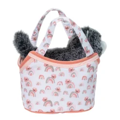 Sassy Pet Saks<Douglas Toys Watercolor Rainbow Sassy Sak With Gray Cat