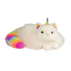 Fantasy Friends<Douglas Toys Ziggy Rainbow Caticorn Fur Fuzzle