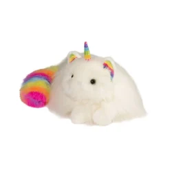 Fantasy Friends<Douglas Toys Ziggy Rainbow Caticorn Fur Fuzzle