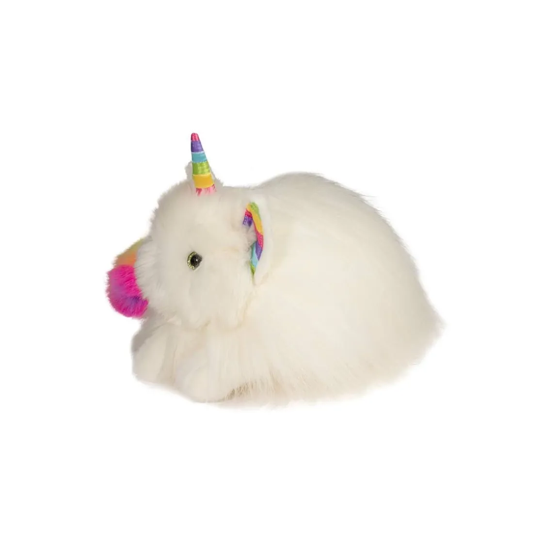 Fantasy Friends<Douglas Toys Ziggy Rainbow Caticorn Fur Fuzzle