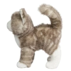 Cats<Douglas Toys Zipper Gray Tabby Cat